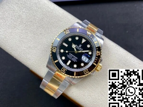 Black M126613LN-0002 Rolex Submariner Factory Bezel 41MM VS 0106